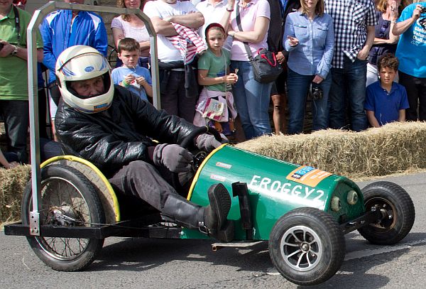 Fun at the 2014 Tetbury Wacky Races.